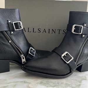 All Saints Lior ankle Boots. Brand new, never worn. Tags, Box